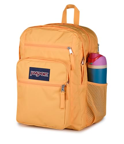 JanSport 34L Big Backpack - 15 Inch Laptop Sleeve, Orange Soda - color: Orange Soda