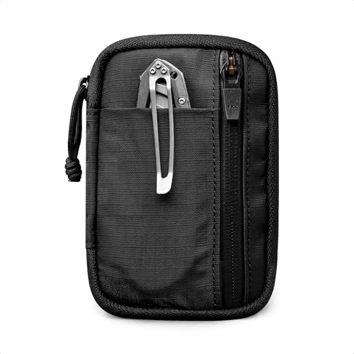ALPAKA HUB Pouch V2 Tool Pouch Black Axoflux 210D Ripstop Nylon - color: Black Slim-Axoflux 210D