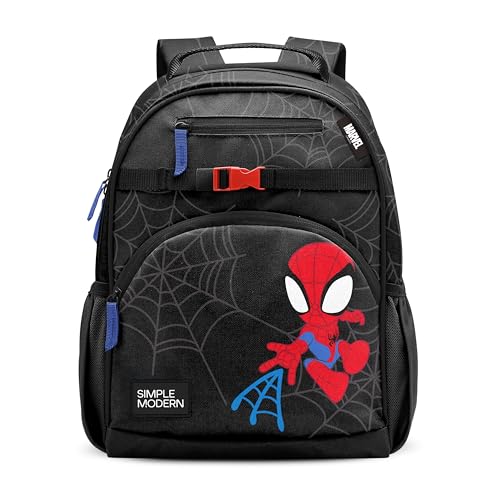 Simple Modern Marvel Spidey Kids Backpack for School, Girls, Boys | 12L - color: Marvel: Spidey Kid, style: Kids Medium