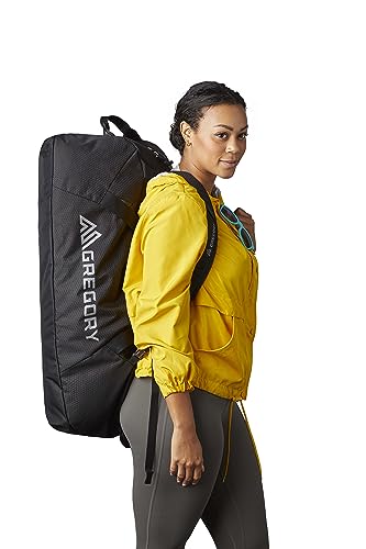 Gregory Supply 115L Adventure Duffel Bag, Obsidian Black - color: Obsidian Black, size: 115L