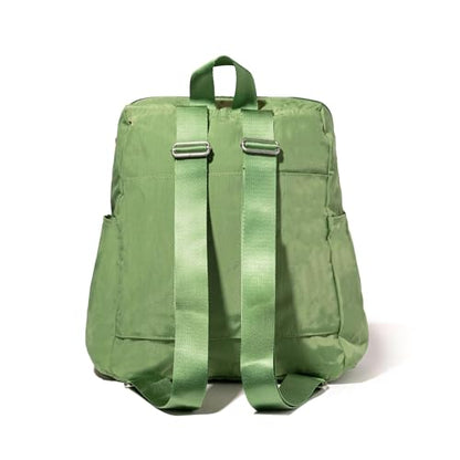 Baggallini Women's Carryall Packable Backpack, Moss - color: Moss