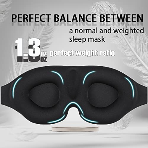 Eye Mask for Lash Extensions, Eyelash Sleeping Mask for Extensions, 3D Sleeping Mask for Women Men with Adjustable Strap Ear Plugs, Sleep Mask for Lash Extensions for Nap Travel Night