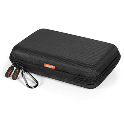 Shockproof Hard Shell Carrying Case for GPS, External Hard Drive - color: Black