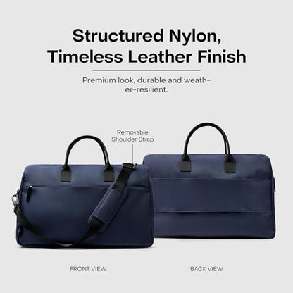 July Carry All Split Weekender, Carry On Bag - color: French Navy