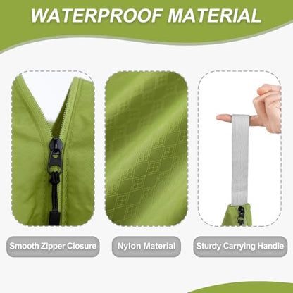 WiseBoy Travel Laundry Bag Dirty Clothes Organizer, Extra Large Laundry Bag - color: Green
