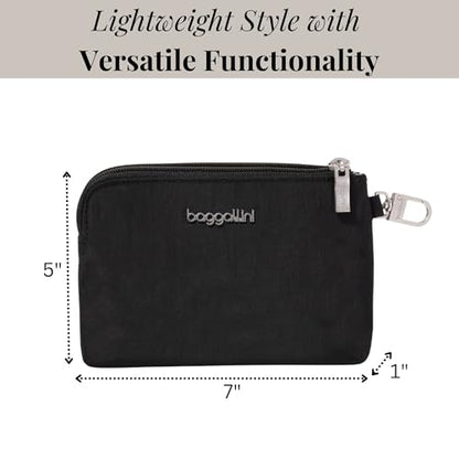 Baggallini On the Go Daily RFID Pouch - color: Black