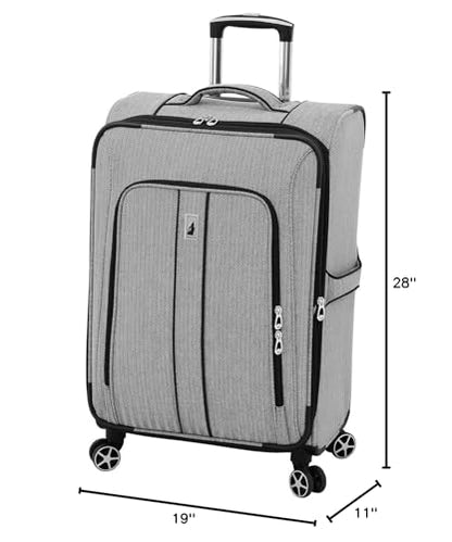 London Fog Newcastle 4 Piece Set - color: Black White Herringbone, size: 4 Piece Set