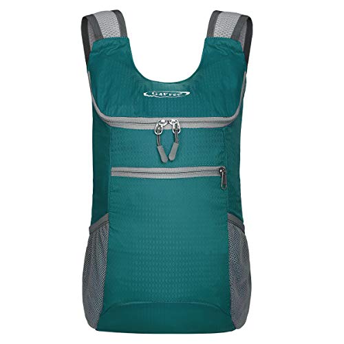 G4Free 10L Lightweight Packable Hiking Backpack, Nylon Daypack Daily Travel - color: Dark Green, size: Small