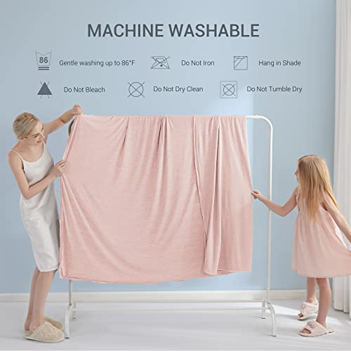 Marchpower Arc-Chill Cooling Blanket for Hot Sleepers Queen Size Pink - color: Pink, size: Queen 79" X 86"