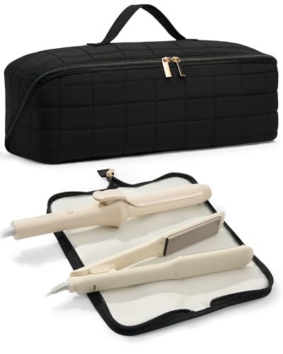 Hair Tool Organizer for Dyson Airwrap and Shark, Black - color: Black