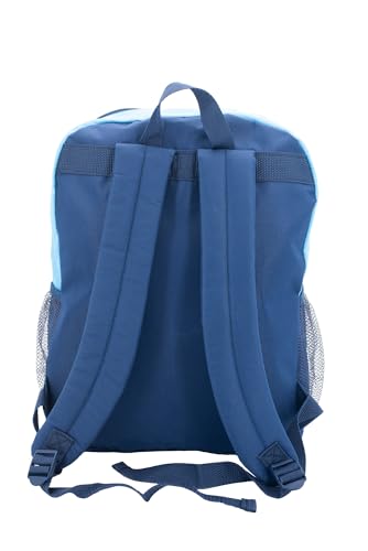 BLUEY 2 Piece Backpack Set, Pre school Girls & Boys 16" Travel Bag, Blue