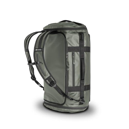 WANDRD CARRYALL 40L Travel Duffel Bag, Wasatch Green, Backpack Straps - color: Wasatch Green, size: 40L
