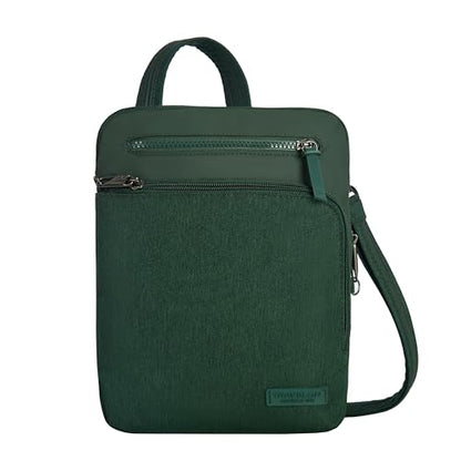 Travelon Anti-Theft Metro Small Crossbody - color: Forest Heather