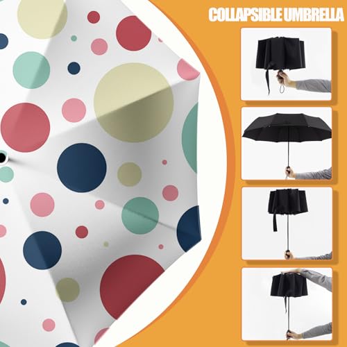 Folding Umbrella, Automatic Small Compact, Sun & Rain - color: MT76