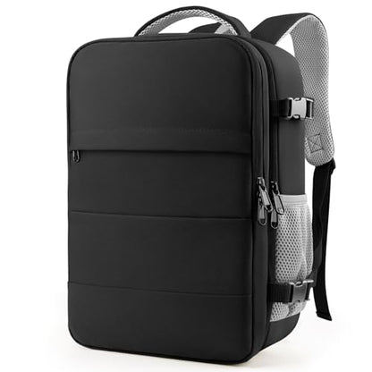 HOTOR Travel Backpack Flight Approved Bag Men Women, Large Black - color: Black, size: Large