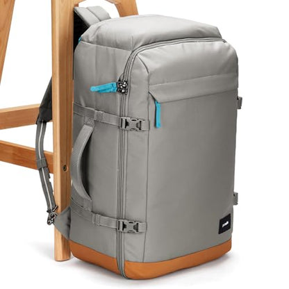 Pacsafe GO Anti Theft 44L Carry-on Backpack - color: Stone