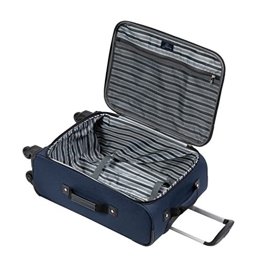Skyway Epic Softside 4-Wheel Luggage Spinner Collection - color: Surf Blue