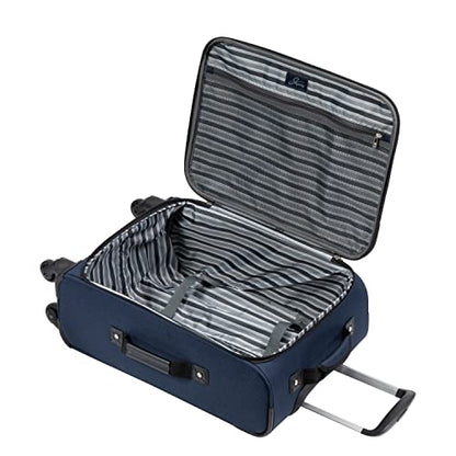 Skyway Epic Softside 4-Wheel Luggage Spinner Collection - color: Surf Blue