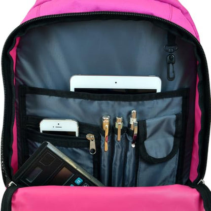 Denco Purdue Boilermakers Expedition Wheeled Laptop Backpack with Telescoping Handle for Travel, Work & Everyday Adventures