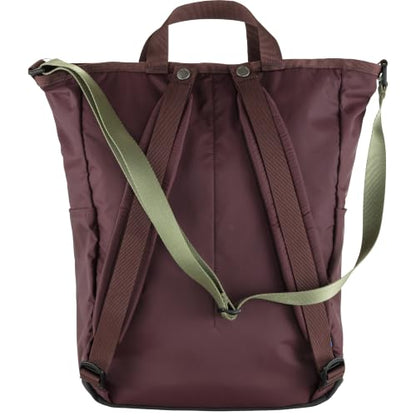 Fjällräven High Coast Totepack - Water-Resistant Fabric, Convertible Carry, Lightweight Design - Travel - color: Blackberry