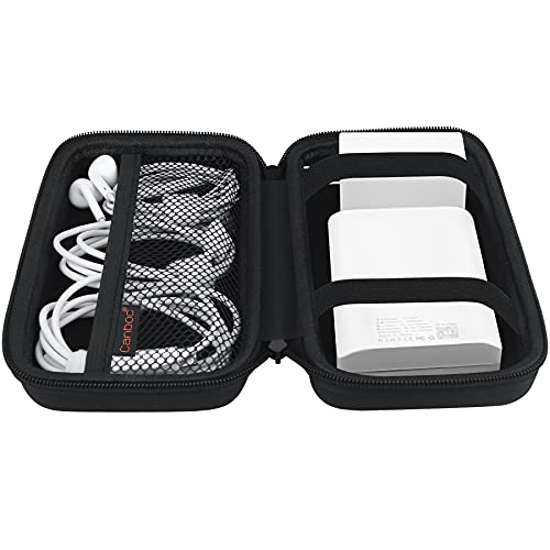 Canboc Carrying Travel Pouch MacBook Charger Case for MacBook Accessories - color: B-Black
