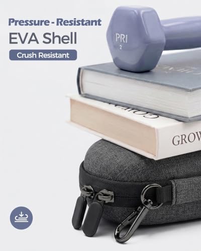 ProCase Hard Double Sunglasses Glasses Case for Men Women -Darkgrey - color: Darkgrey