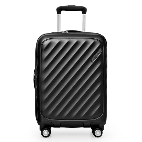 Traveler's Choice Elm 21" Carry-on Expandable Spinner Luggage Set - Matte Black - color: Matte Black, size: 21" Carry-On (1-Piece)