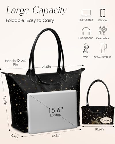 Miss Adola Aesthetic Nylon Tote Bag for Women - color: Starmoon