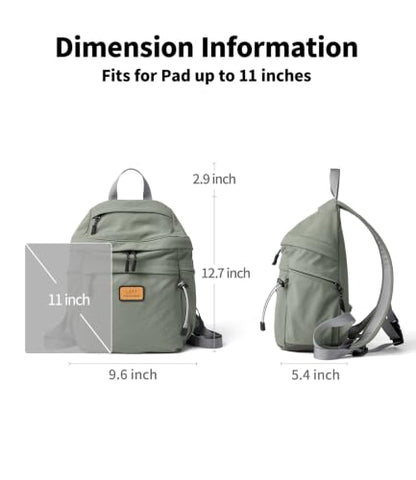 10L Ultralight Foldable Hiking Daypack for Women, Water Resistant Mini Travel Backpack, Lightweight Small Backpack for Camping Commute Outdoor - color: Green