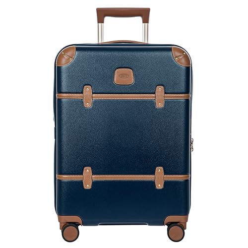 Bellagio 21" Expandable Cabin Trolley, Airline Approved, Spinner - Blue - color: Blue, size: Carry-on expandable