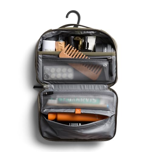 Bellroy Hanging Toiletry Kit 3L, Travel Toiletry Bag - SeaKelp - color: SeaKelp