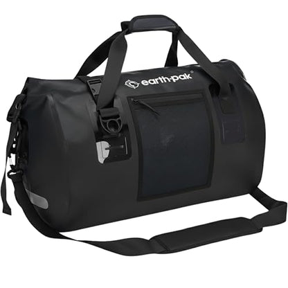 Waterproof Dry Bag Duffel - Marine Boating Kayaking Fishing Canoe 120L - color: Black, size: 120L