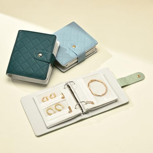 Oirlv Travel Jewelry Organizer Book Black - color: Black