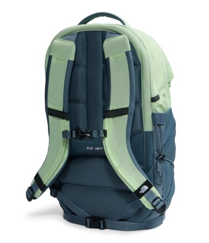 The North Face Women's Borealis Backpack, Calcified Lime/Granite Gy, OS - color: Calcified Lime/Granite Grey