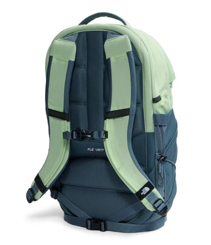 The North Face Women's Borealis Backpack, Calcified Lime/Granite Gy, OS - color: Calcified Lime/Granite Grey