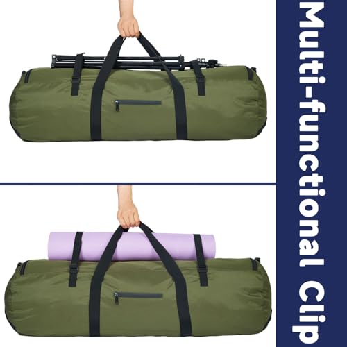 Arxus Duffle Bag 30L/50L/90L Long Travel Bag for Baseball Bat Tent Large - color: Green, size: 30L