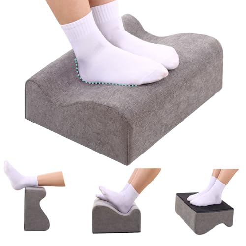 Work Foot Rest Under Desk,Comfort Foot Rest for Couch - color: Dark Gray