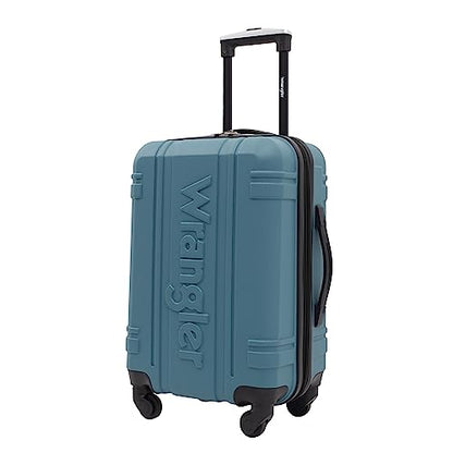 Wrangler Astral Hardside Luggage, Hydro, 20-Inch Carry-On - color: Hydro