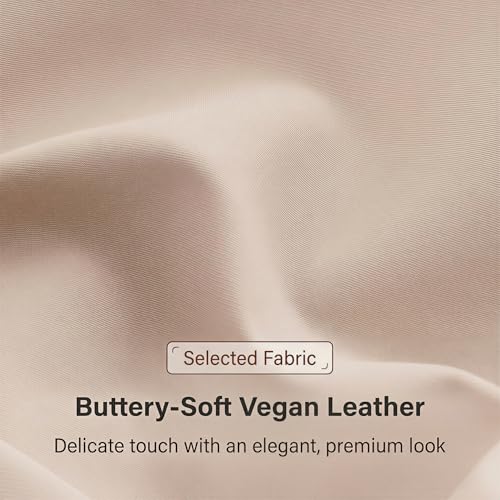 Hanging Toiletry Bag Women, 3-Tier PU Leather Waterproof Travel Case