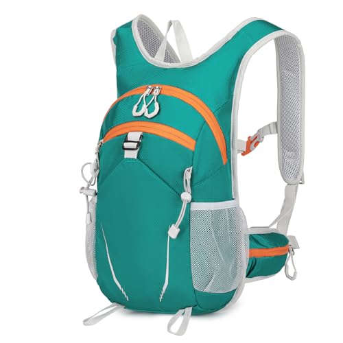 10L Small Hiking Backpack for Men Women, Lightweight Hiking Daypack - color: Green