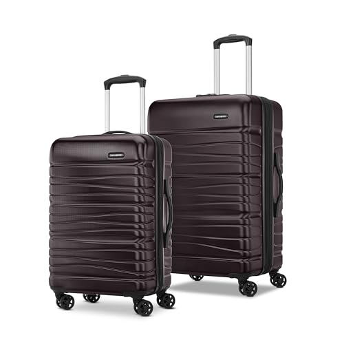 Samsonite Evolve SE Hardside Expandable Luggage with Spinners | Cordovan | 2PC SET (Carry-on/Medium) - color: Cordovan, size: 2-Piece Set (Carry-on/Medium)