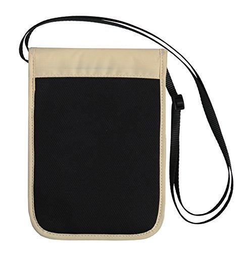 RFID Blocking Passport Neck Travel Wallet Pouch Hidden Security Wallet