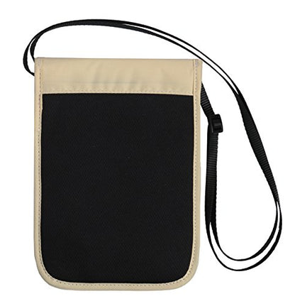 RFID Blocking Passport Neck Travel Wallet Pouch Hidden Security Wallet