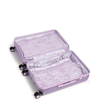 Vera Bradley Women's Hardside Rolling Suitcase Luggage, Purple Shimmer, 22" Carry On, 26" Check In, & 29" Check In - color: Purple Shimmer