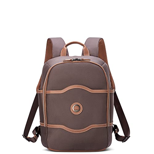 DELSEY PARIS Chatelet Air 2.0, Carry-On and Backpack, Chocolate Brown - color: Chocolate Brown, size: 2 Piece Set (20/Backpack)