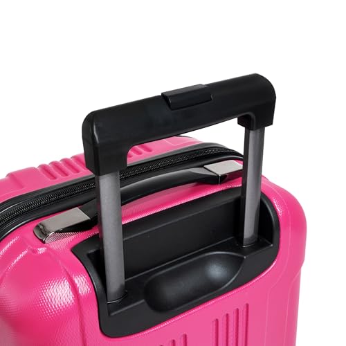 Kenneth Cole REACTION Out of Bounds Lightweight Hardshell 4-Wheel Spinner Luggage, Magenta, 2-Piece Set (20" & 28") - color: Magenta, size: 2-Piece Set (20" & 28")