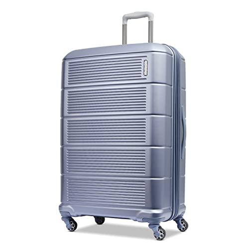 American Tourister Stratum 2.0 Expandable Hardside Luggage with Spinner Wheels, 28" SPINNER, Slate Blue - color: Slate Blue, size: 28-Inch Checked-Large