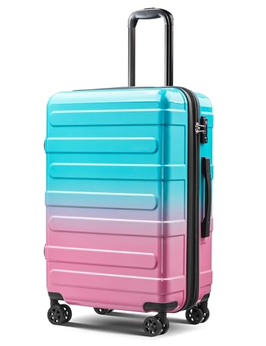 Tolino Carry on Luggage 20 Inch Expandable Suitcases with Wheels - color: Candy, size: S(20 In Carry-on)