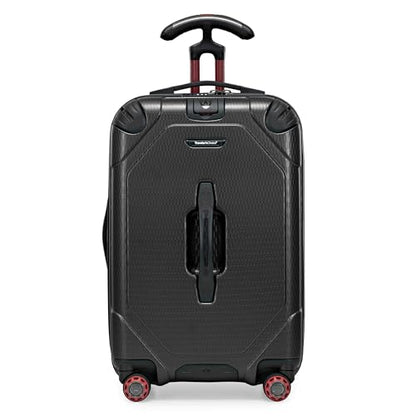 Traveler's Choice Maxporter II Polycarbonate Hardside Trunk with Spinner Wheels, Black, 22-Inch Carry-on Luggage - color: Black, size: 22-inch Carry-on Luggage