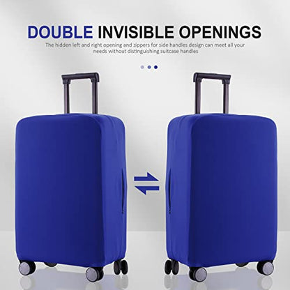 Travel Luggage Cover - Scratch-Resistant Fit 19-31 Inch, Blue, 2XL (30-31 inch) - color: Blue, size: 30-31 inch